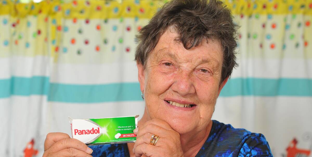 ESSENTIAL: Arthritis NSW Wagga branch president Lorraine Thomas has warned a jump in the price of Panadol Osteo will force arthritis sufferers off their medication. Picture: Kieren L Tilly