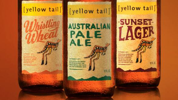 CHEERS: Casella Wines has launched Yellow Tail beer in overseas markets.