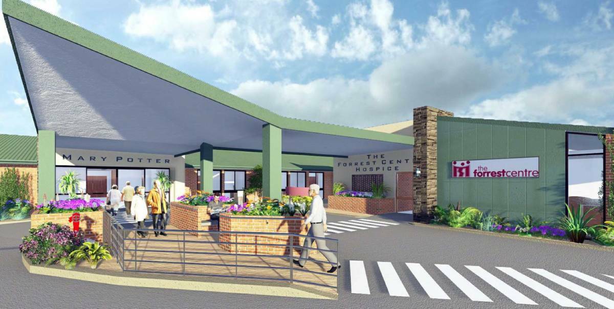 An artist impression of what the Forrect Centre upgrades could look like. Picture: Supplied