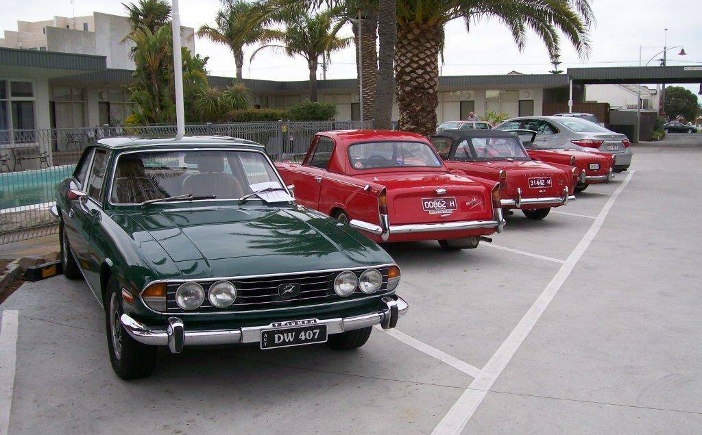 ZOOM: A static display of about 40 vintage Triumph cars from the 1960's and 1970's will drive through Wagga in support of The Leisure Company on the way. Picture: Supplied