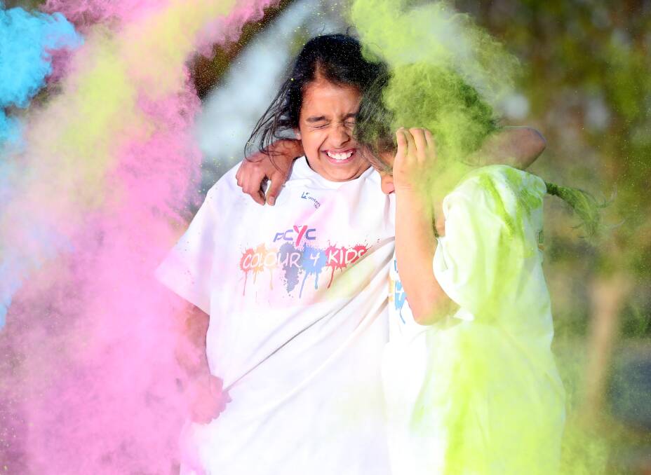 The PCYC will hold a colour run this Saturday at Bolton Park. Pictures: Kieren L.Tilly