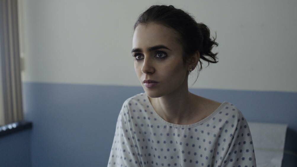 Lily Collins plays 20-year-old Ellen in Netflix's 'To the Bone' film, which explores a young woman's journey through treatment of anorexia.