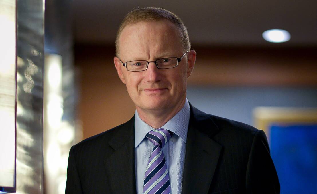BANKING ON IT: Wagga's Philip Lowe is the new Reserve Bank governor, replacing outgoing governor Glenn Stevens.