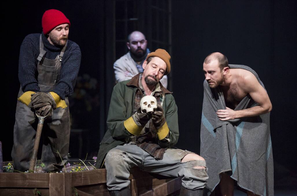 ALAS, POOR YORICK: Bell Shakespeare is bringing William Shakespeare's tragedy Hamlet to life at the theatre. Picture: Contributed