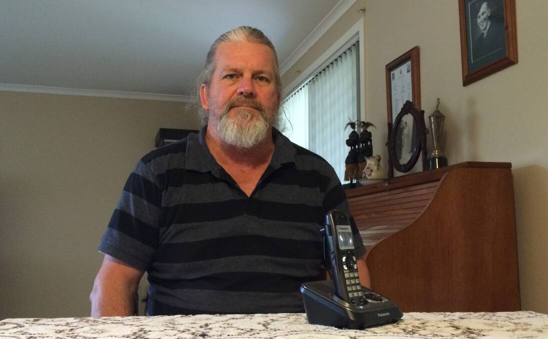 ALERT: Wagga resident Michael Leddin is warning fellow residents to be aware of scam phone calls. 