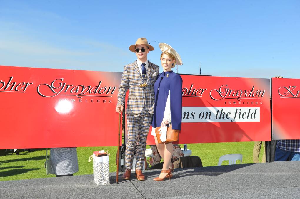 Travis Bridle and Esther Shephard from Wagga won last year's Stylish Couple. Picture: Kieren L Tilly.