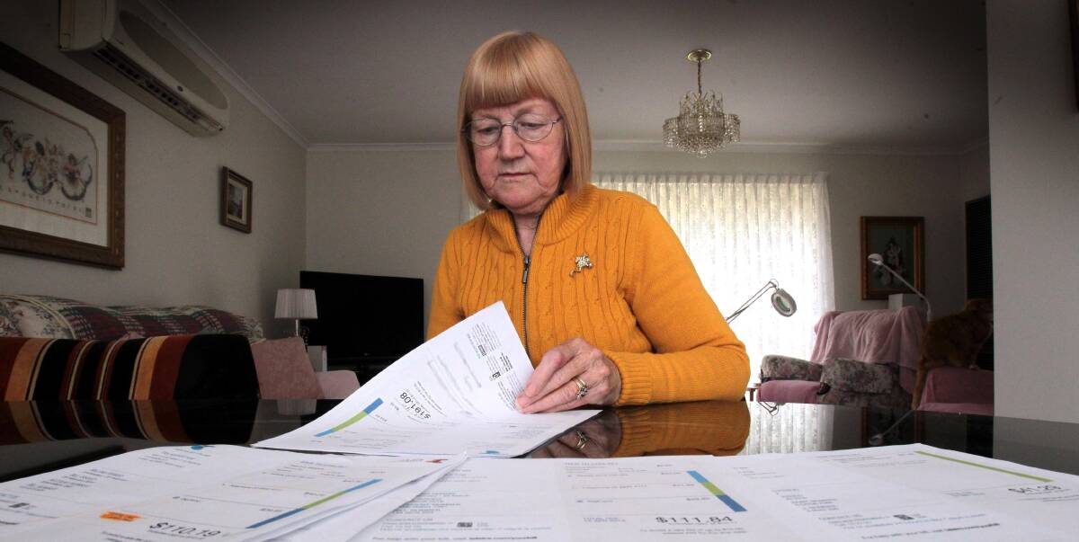 NO RESPECT: Wagga pensioner Catherine Pierce was left appalled over Telstra's handling of the 71-year-old's request to change her and her husband's account details. Picture: Les Smith
