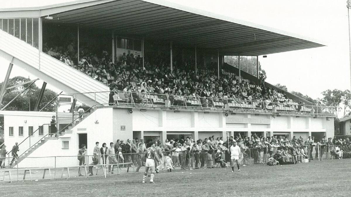 Kangaroos v Turvey Park in May, 1987 at Weissel Oval. 