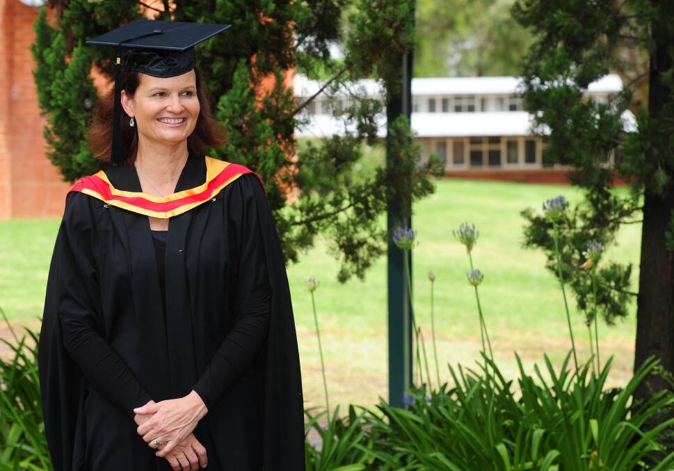 TOP HONOUR: Cootamundra woman Rebecca Bragg has received the University Medal for her outstanding academic performance. Picture: Kieren L Tilly