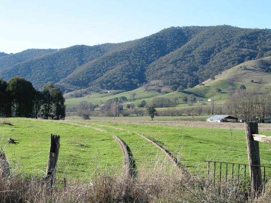 Gilmore Valley, where part of the rail trail is proposed to go through. Picture: www.railtrails.org.au