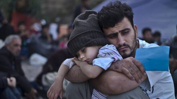 Syrian refugees.