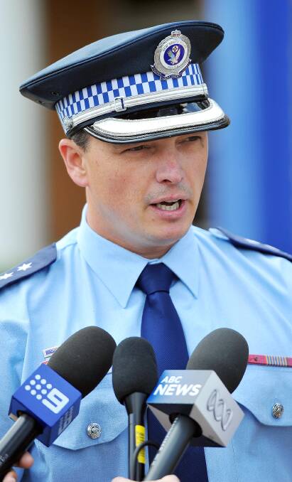 THANKS: Alison Wooden says police, such as Inspector Darren Cloake (pictured) are not thanked enough for their service.