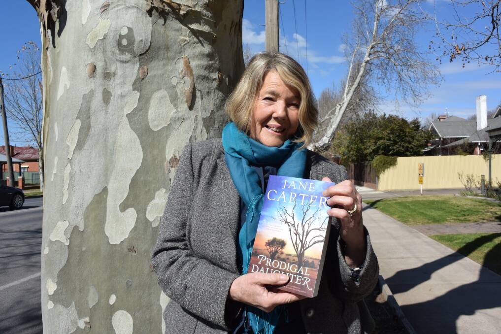 NEW BOOK: Author Jane Carter with Prodigal Daughter, her third novel, which has drawn inspiration from the communities of southern NSW.