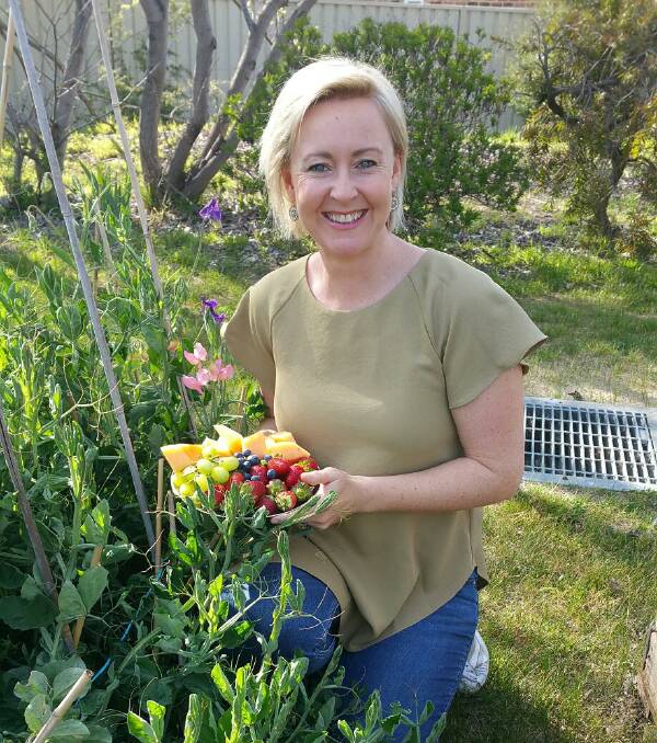 GOOD FOOD: Katrina Brown will be sharing tips on health eating with kids at the Wagga Lutheran Primary School's Sustainable Living Festival.