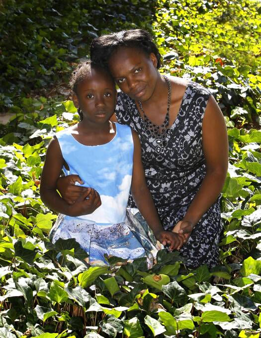 Angela Aseka and her seven-year-old daughter Esperanca.