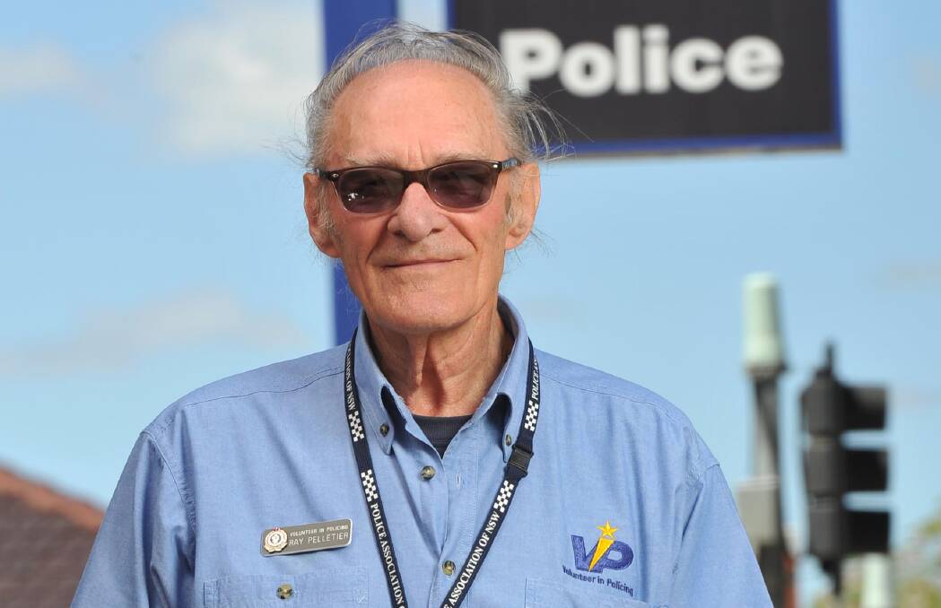 BIG CONTRIBUTIONS: Ray Pelletier has been nominated as a Citizen of the Year after his tireless contributions to Wagga's police force. 