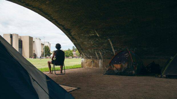 Homelessness is rife in the Riverina. Stock photo.