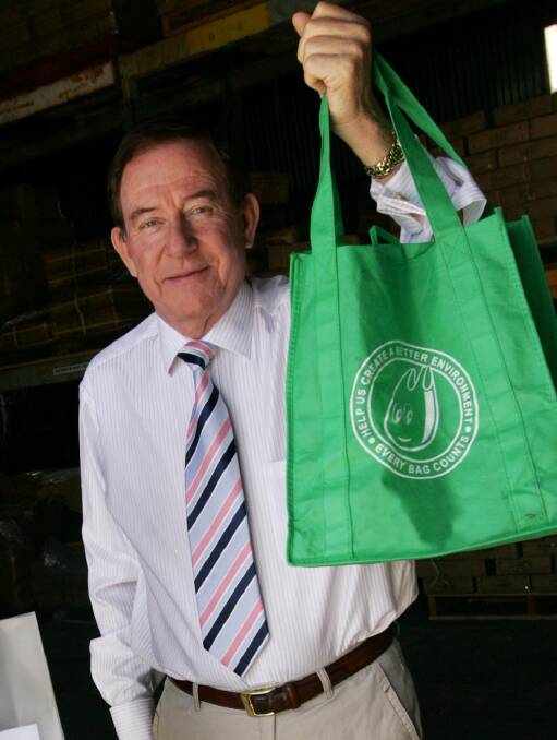 OPEN TO CHANGE: Bee Dee Bags Chairman Bruce Dicker is indifferent on the outcome of a proposed plastic bag ban, seeing both sides of the argument. 