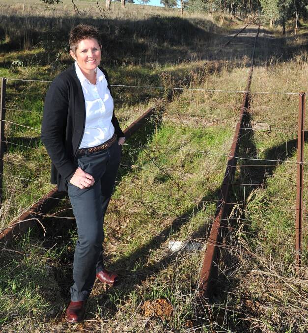 ALL SYSTEMS GO: Rail trail campaigner Lisa Glastonbury has thanked the community for their overwhelming generosity. 