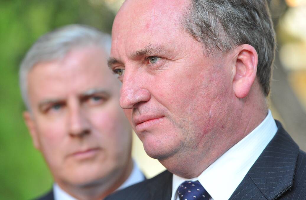 Barnaby Joyce announced RIRDC will move to Wagga earlier this year. 