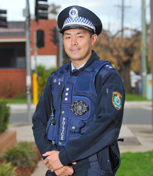 TRAILBLAZING: Wagga police Sergeant Ryan Sheaff remembers the humbling night all his years of service were recognised. Picture: Kieren L.Tilly