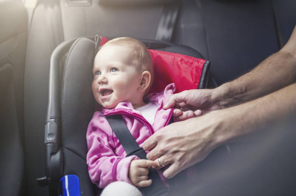 Right size: Making sure a child car seat fits correctly can help to prevent injury or even death in the event of a car accident. 
