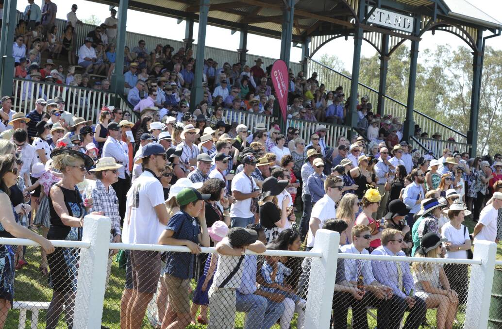 Big crowds: Lockhart's last race meet in 2015 drew large crowds with this years 25th anniversary race day set to do the same. 