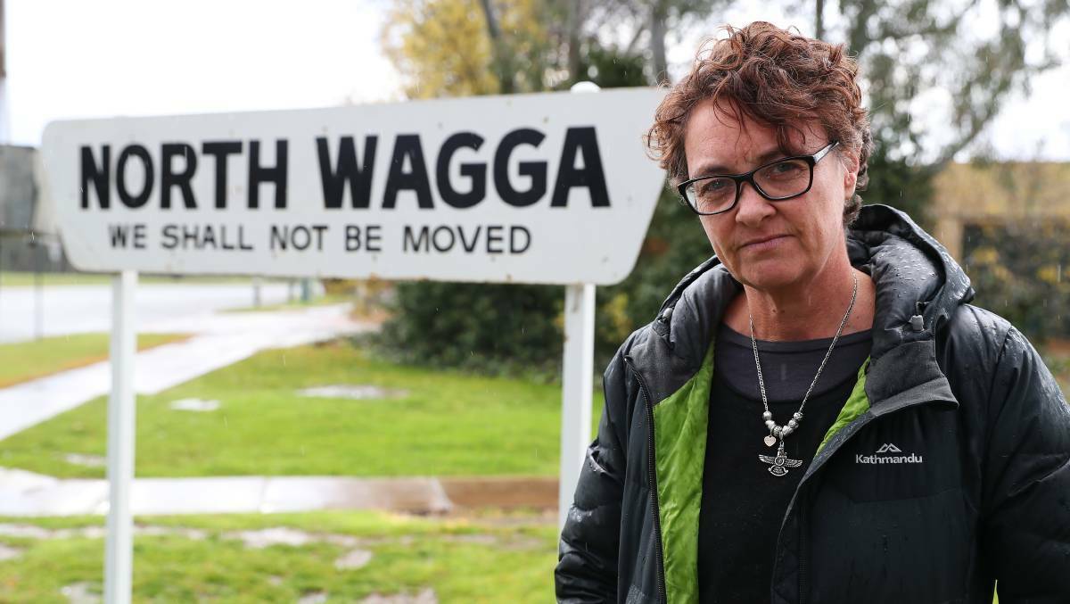 FIGHTING: Fiona Ziff, treasurer of the North Wagga Resident Association.