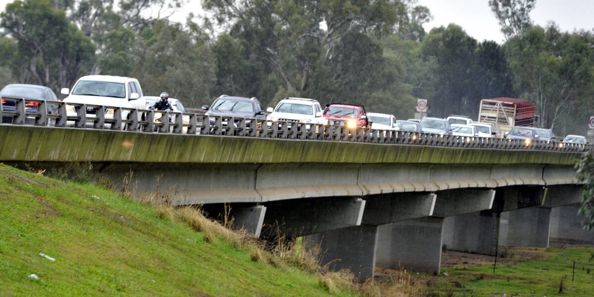 SLOW LANE: Crashes on the Gobba Bridge have been causing chaos for commuters for years, sparking calls for a second bridge and automated detour notifications.