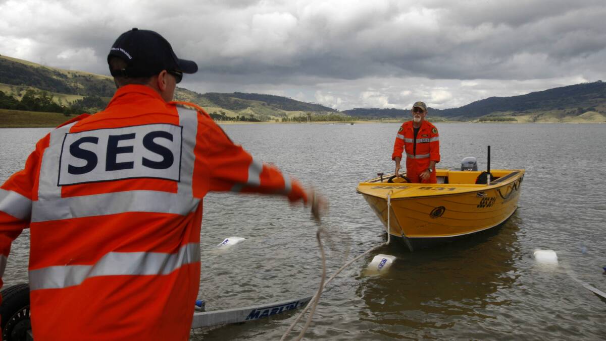 Submerged boat belonged to missing man