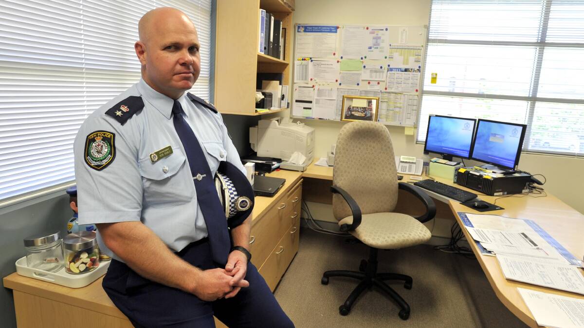 Wagga police commander Bob Noble.