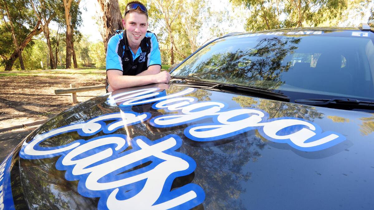 BIG CITY SERVICE: Mitch Hawkins started Wagga Eats to bring metropolitan food delivery services to the city. Picture: Kieren L Tilly.
