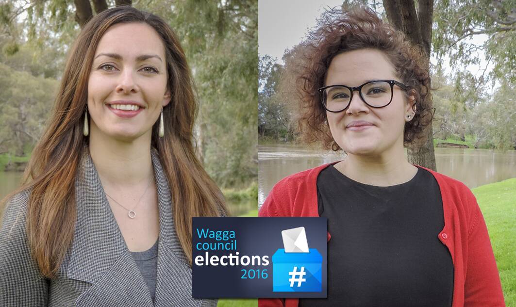 YOUNG GUNS: Labor for Wagga candidates Bethany Saab and Leah Ellis have outlined their plan for the city.
