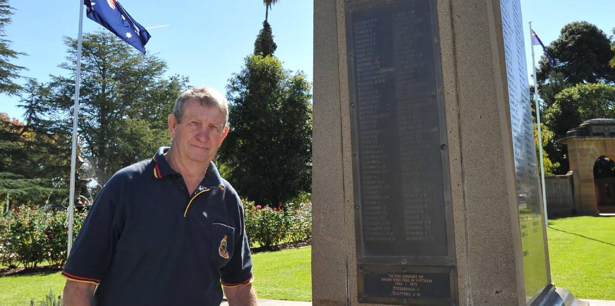 SPREAD OF VIOLENCE: Wagga RSL sub-branch president Kevin Kerr fears Paris may be just the start of a wave of violence that could engulf Australia.