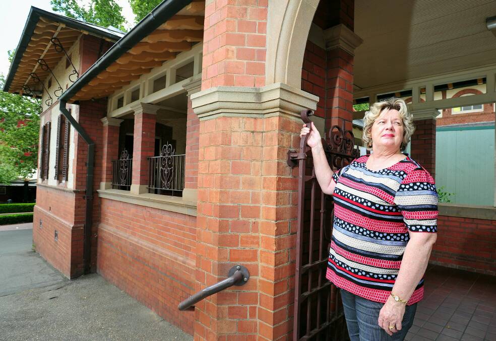 MORE FUNDING NEEDED: Helen West at the Wagga courthouse. Picture: Kieren L Tilly