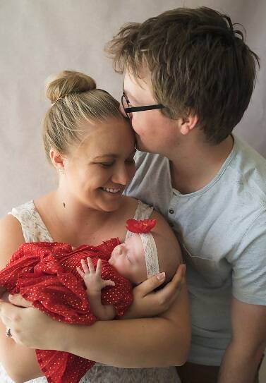  Anastasia, Greg and Poppy Hookway. Picture: April Autumn Ashlyn Family Photography