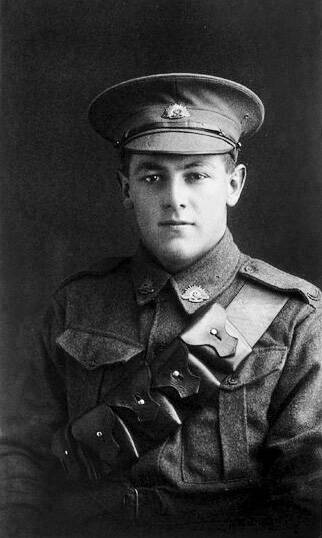 HAPPY DAYS: Gunner Thomas Johnston arrived in France in the dying days of World War I and missed out on the fighting. He lived in Leeton for a time after the war.
