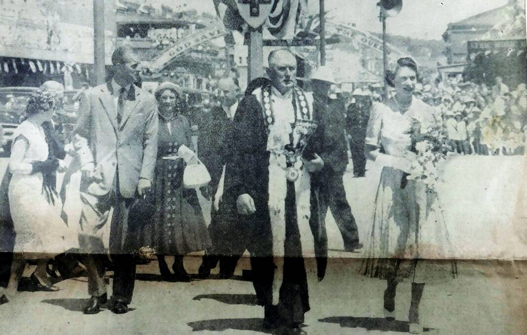 Queen Elizabeth and Prince Phillip visited Wagga in February 1954. Picture from file