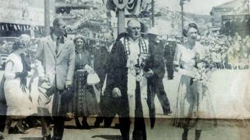 Queen Elizabeth and Prince Phillip visited Wagga in February 1954. Picture from file