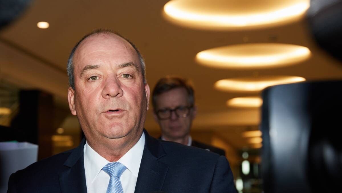 Daryl Maguire, who has finally resigned as Wagga MP three weeks after a damaging ICAC hearing.