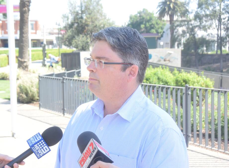 IN TALKS: Wagga City Council general manager Peter Thompson said the council was meeting with North Wagga Residents group over flood mitigation issues.