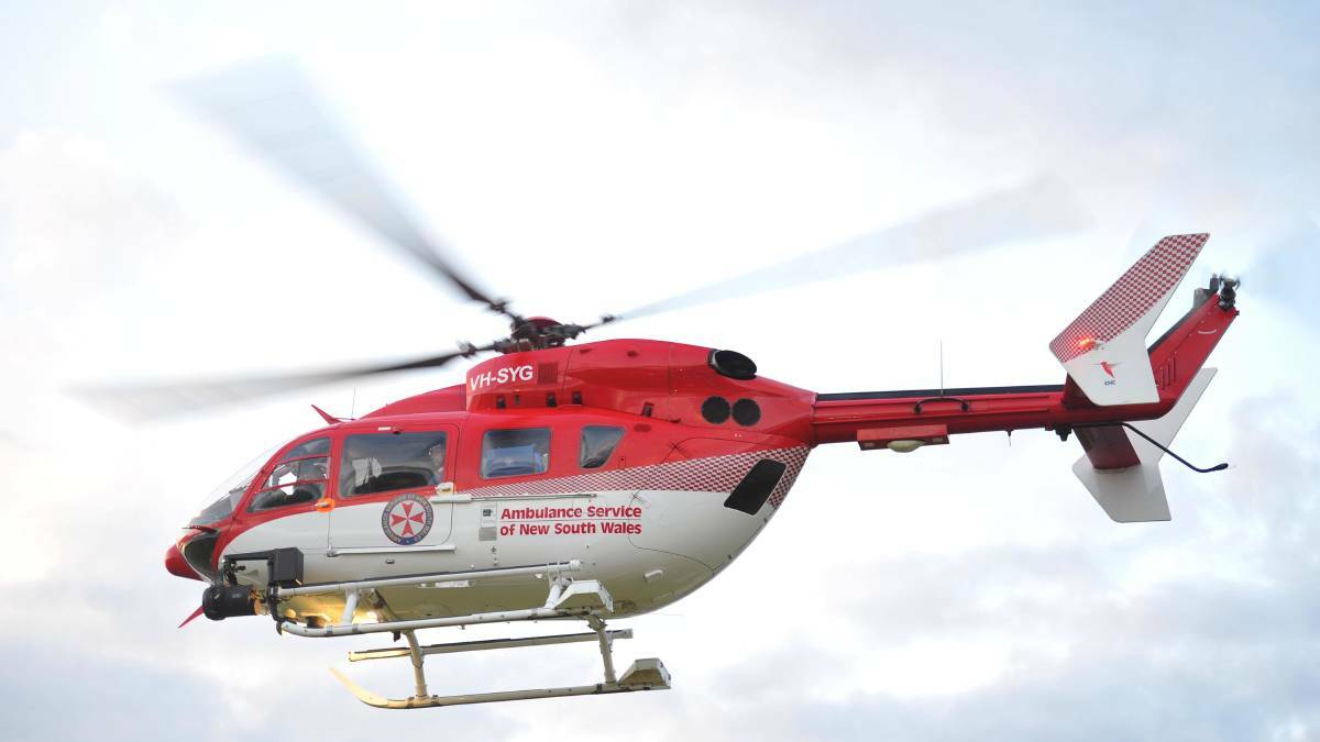 Air ambulance to evacuate fall victim from Coleambally