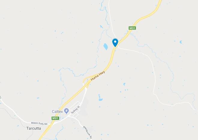 Truck carrying tonnes of paper catches fire on highway near Tarcutta