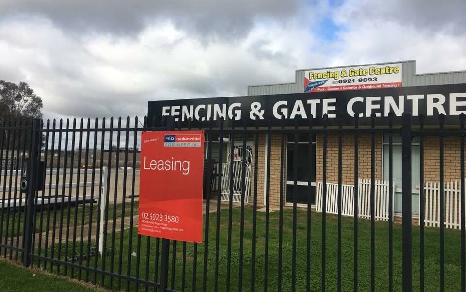 CHANGES: Wagga's Fencing and Gate Centre up for lease. 