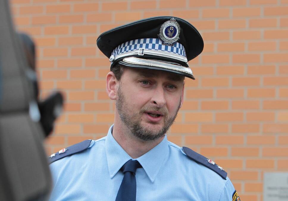 Wagga police Chief Inspector Andrew Spliet 
