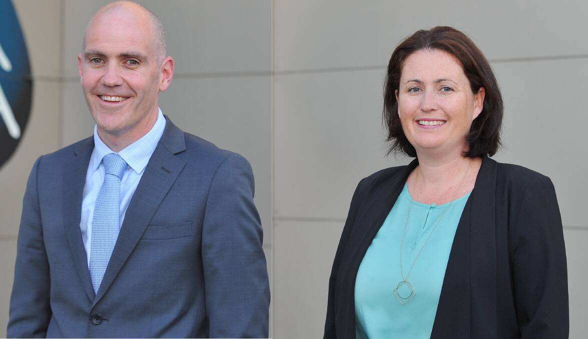 SUPPORTIVE: Cr Tim Koschel and Cr Vanessa Keenan have back proposed changes to local council gift policies. 