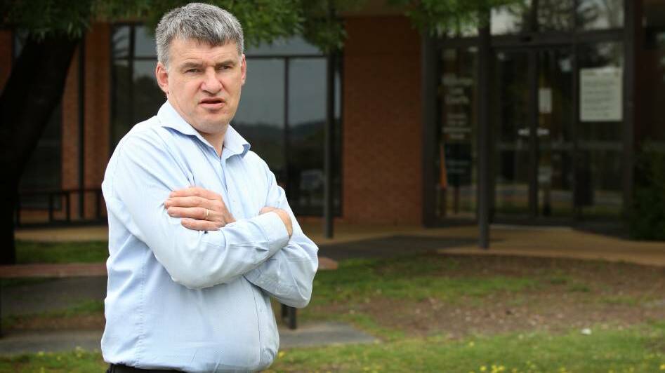 MORE TO COME: Riverina Disability Advocacy Service executive officer Martin Butcher is pushing for social change alongside infrastructural improvements.