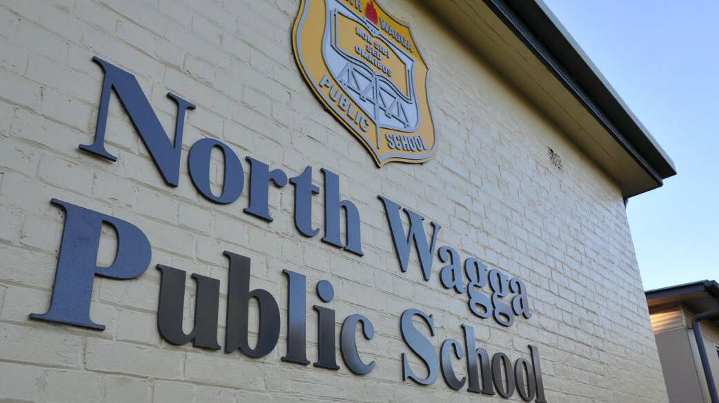 SAFE: North Wagga Public School is firmly out of the firing line. 