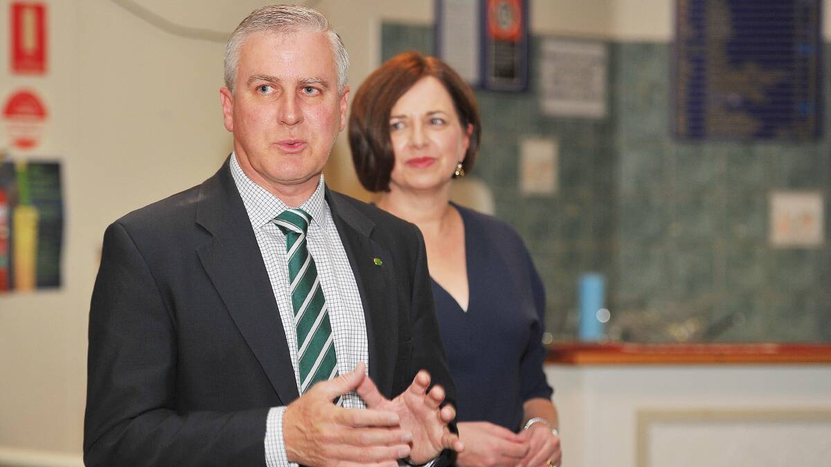UNDER SIEGE: Michael McCormack's name has been raised in the dual-citizenship saga. 