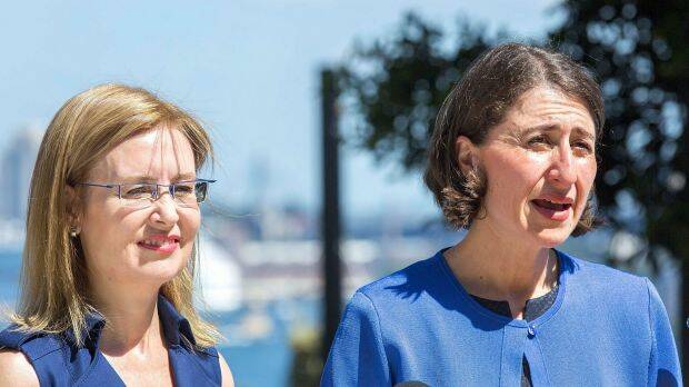 CHANGES: NSW local government minister Gabrielle Upton (left, pictured with premier Gladys Berejiklian) has pushed for greater accountability for local councillors. 